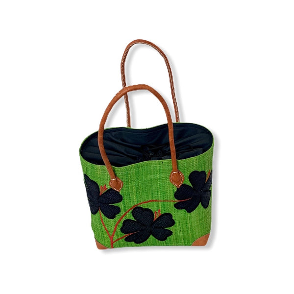 Mamy Flower Vines (Green/Black)