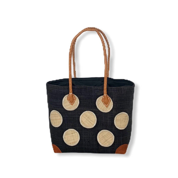 Mamy Polka Dots (Black/Tan)