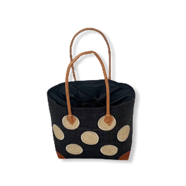 Mamy Polka Dots (Black/Tan)
