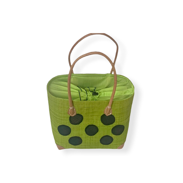 Mamy Polka Dots ( Green/ Black)