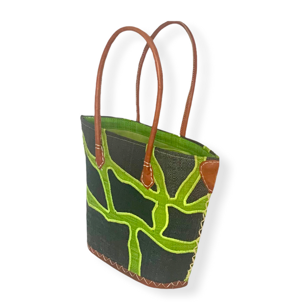 Rina Spots Black/Green )