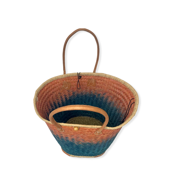 Mia Ombré (Orange  / Teal)