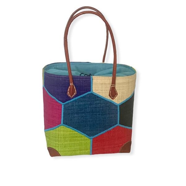 Mamy Hexagons (Blue)