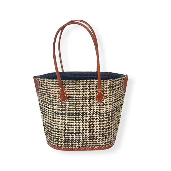 Rina (plaid Black/Tan)